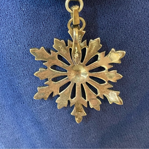 Vintage Medallion Cord choker necklace A925 silver - Picture 3 of 4